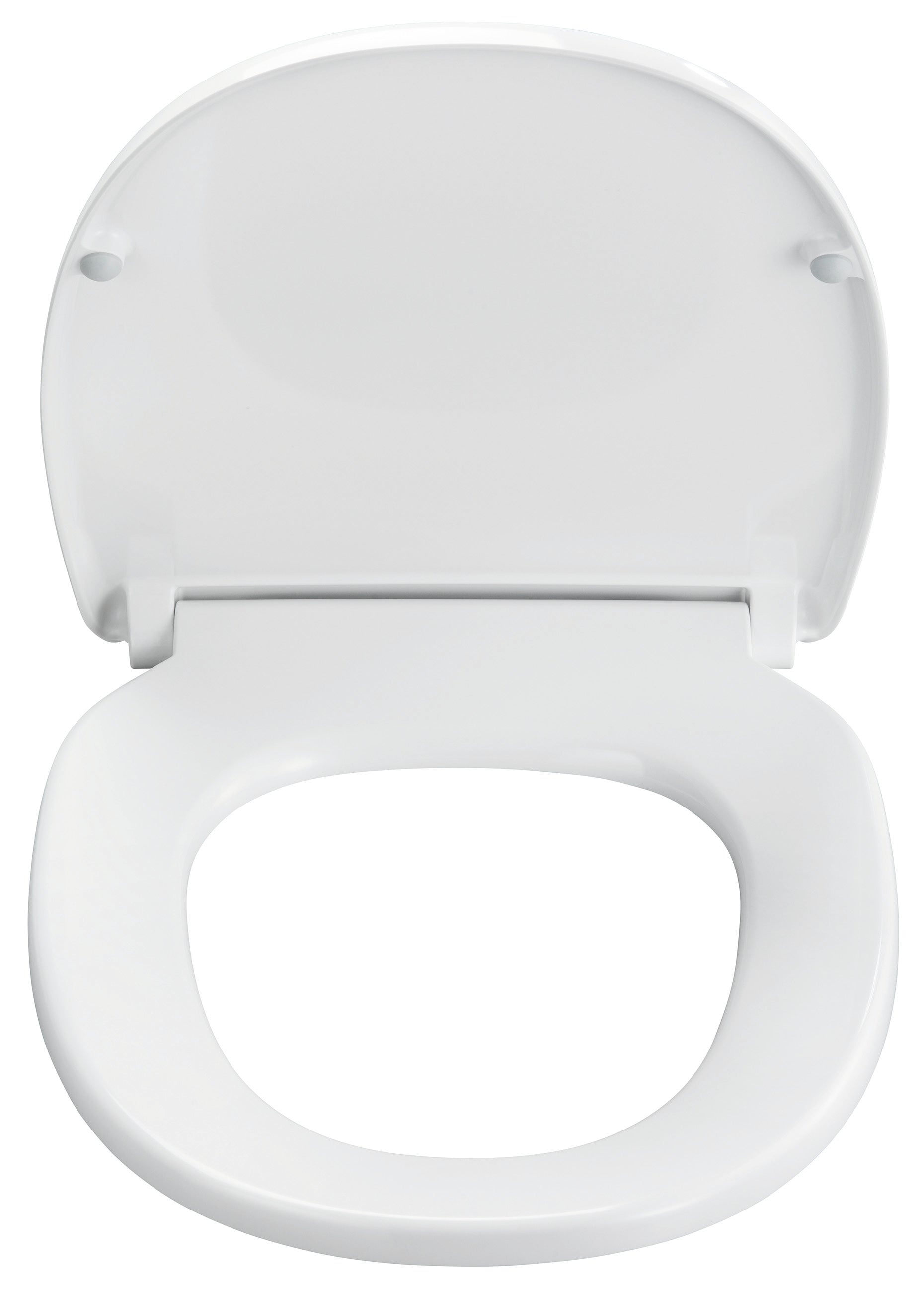Pressalit 752 hvid med soft close og universal beslag
