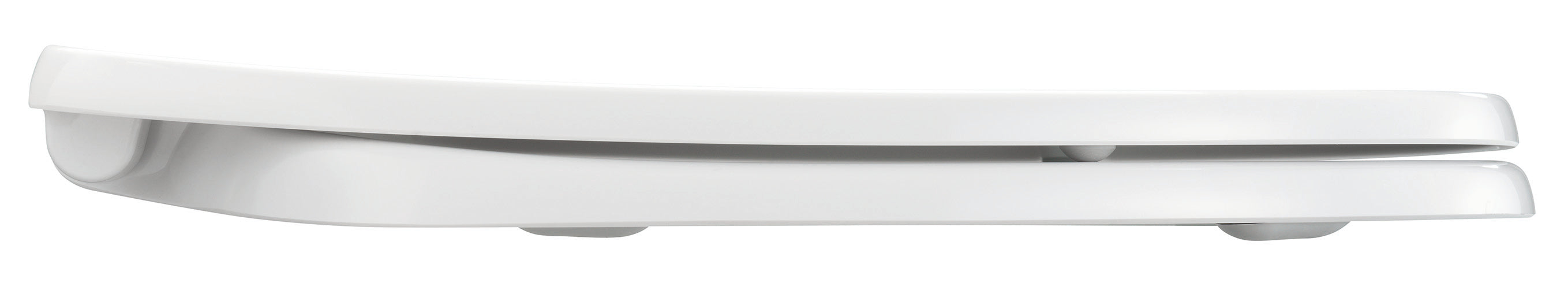 Pressalit 752 hvid med soft close og universal beslag