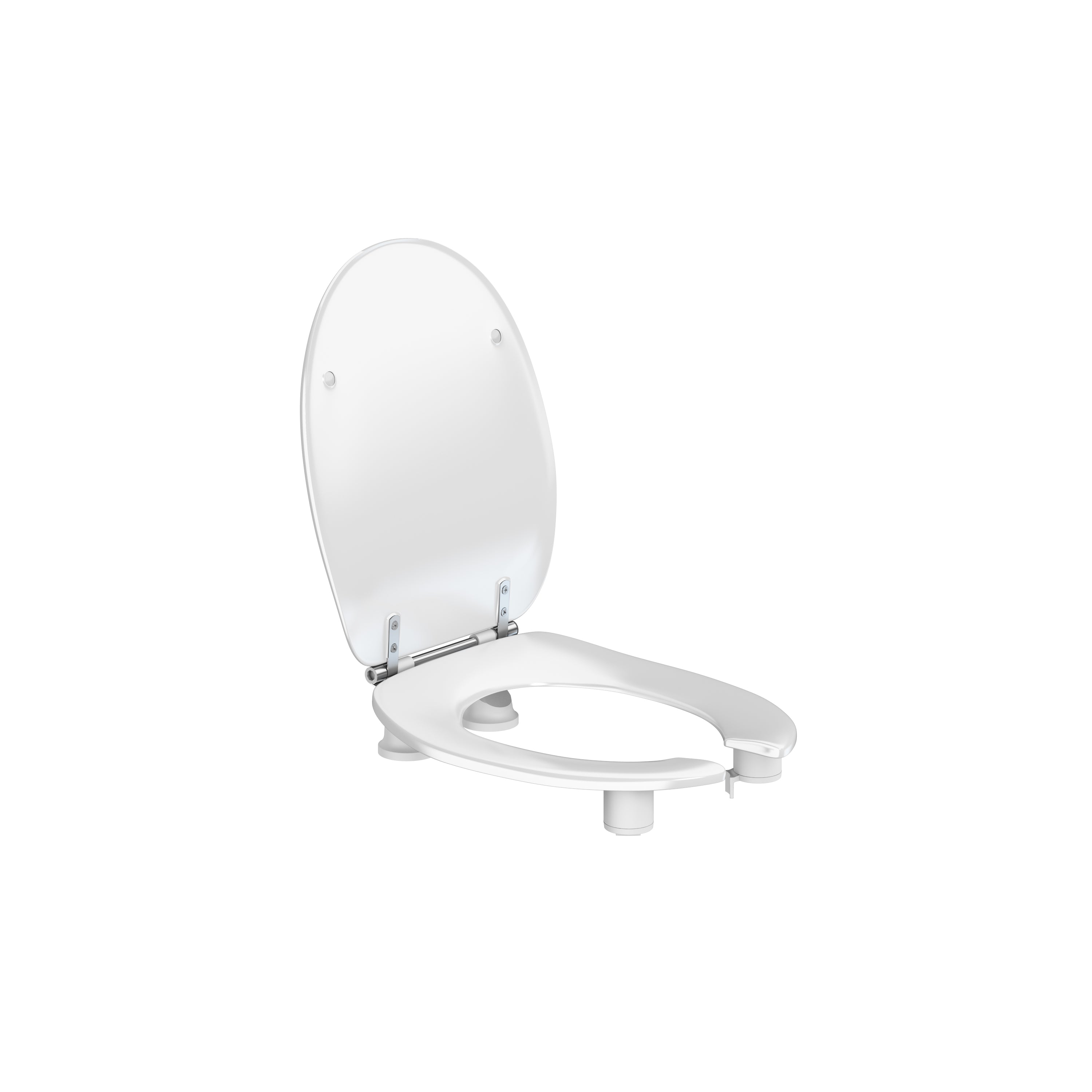 Pressalit Care toiletsæde Dania 5 cm m/låg Hvid