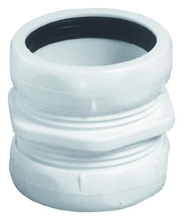 Overgangs kobling 32/32 mm PP hvid