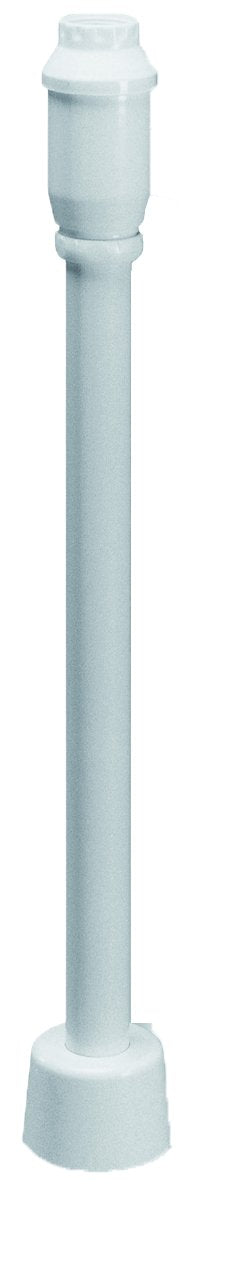 Pungvandlås sæt - lige - incl. rør & roset Ø 32 mm x 1.1/4"