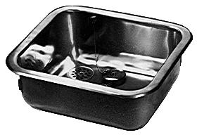 Juvel Barents vask 34 x 30 cm med prop, børstet