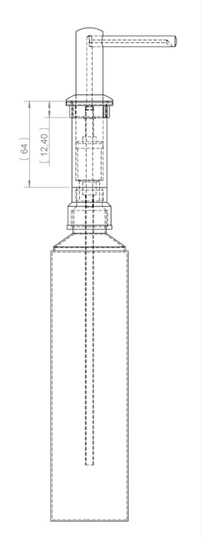 Intra Juvel SD sæbedispenser