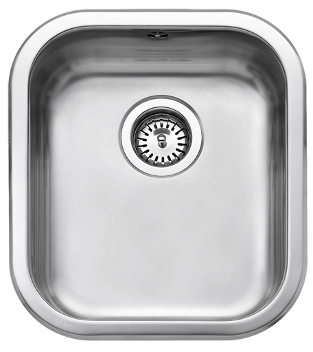 Juvel Barents vask 40 X 34 cm med strainer, børstet