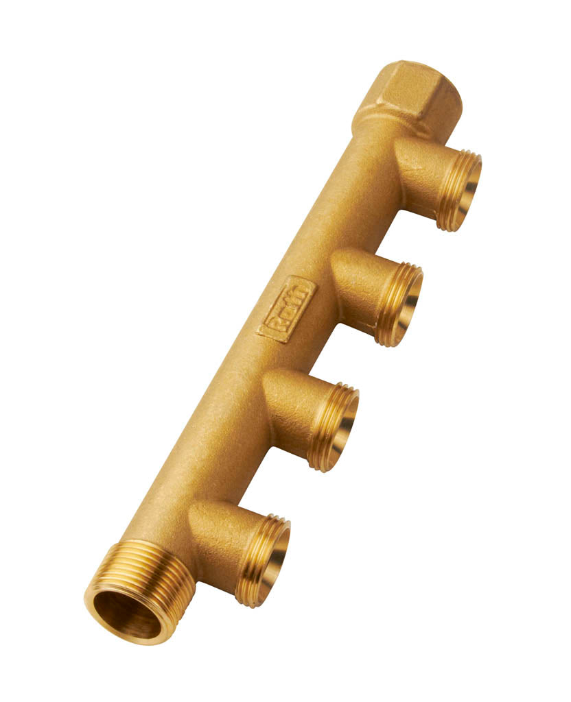 ROTH RØDGODS FORDELERRØR 2X15MM PEX OML.