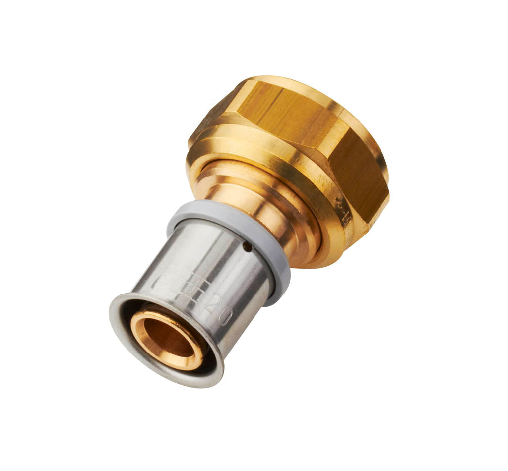 26 mm x 3/4" MS-forskruning med omløber Roth