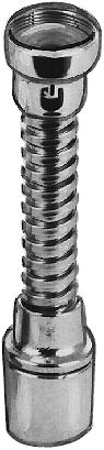 22 x 1 mfg metalslange med luftblander