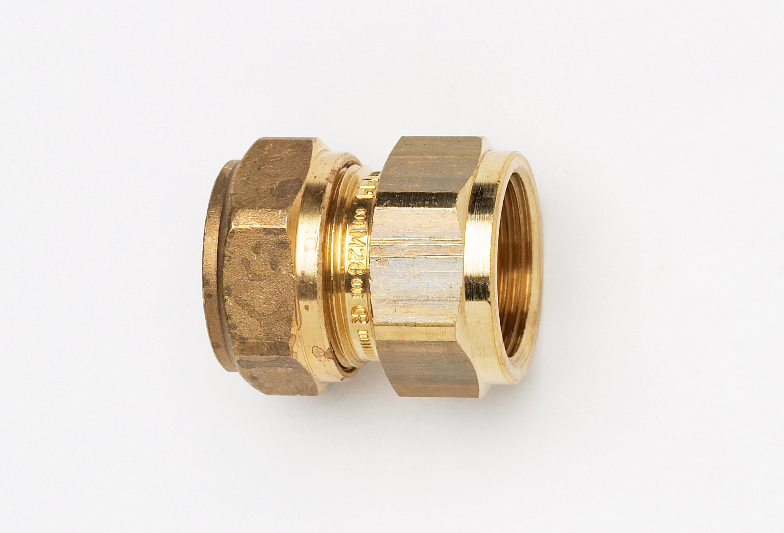 22 mm x 3/4" TA FPL overgang muffe gas
