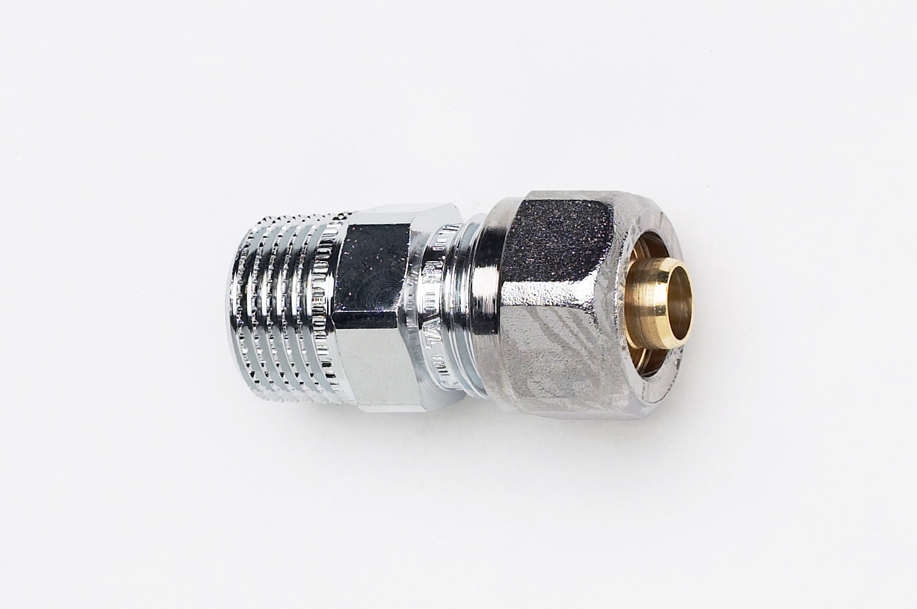 1/2" x 15 mm TA Pex overgang nippel
