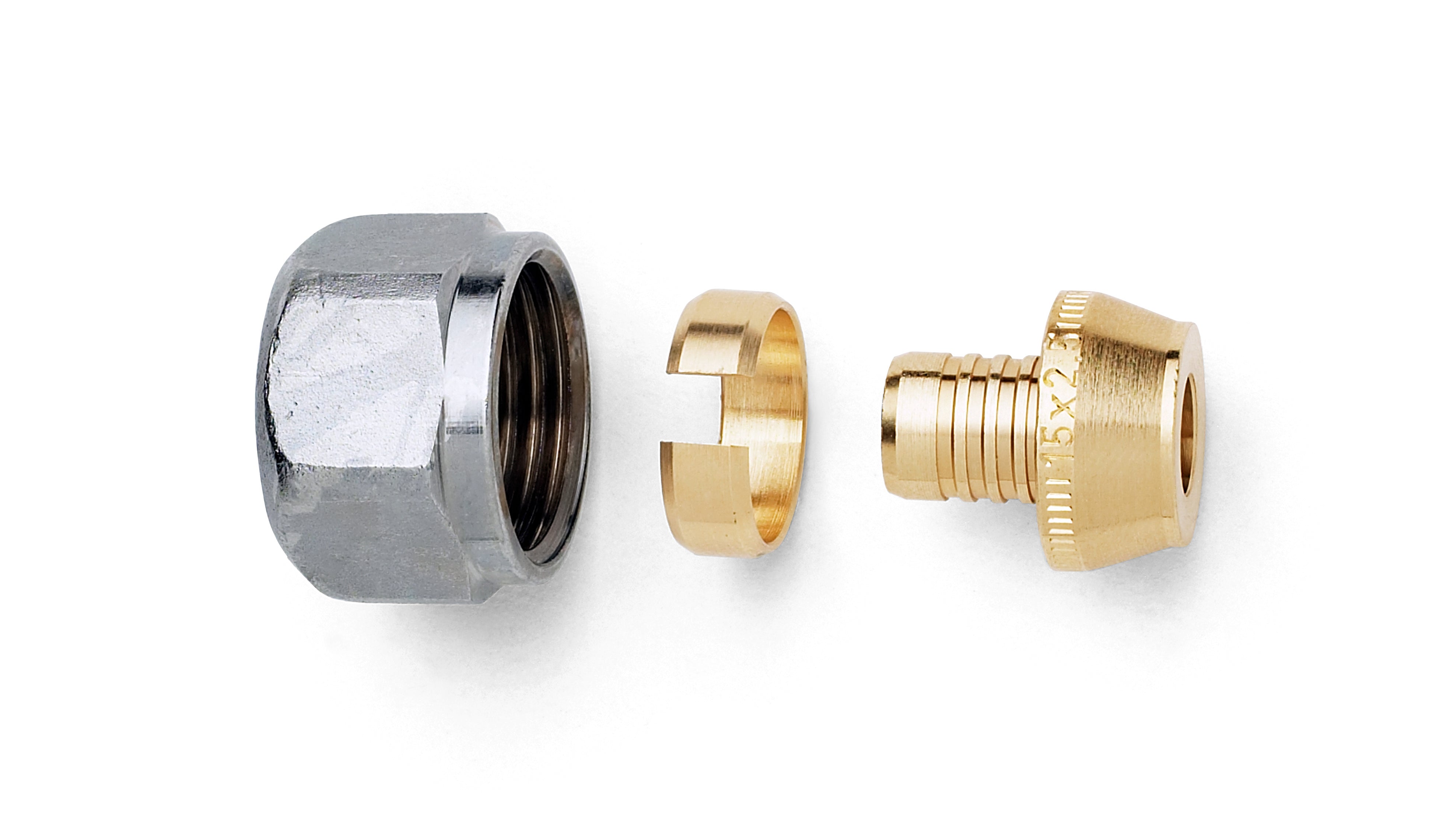 1/2" x 15 mm Pex omløbersæt TA