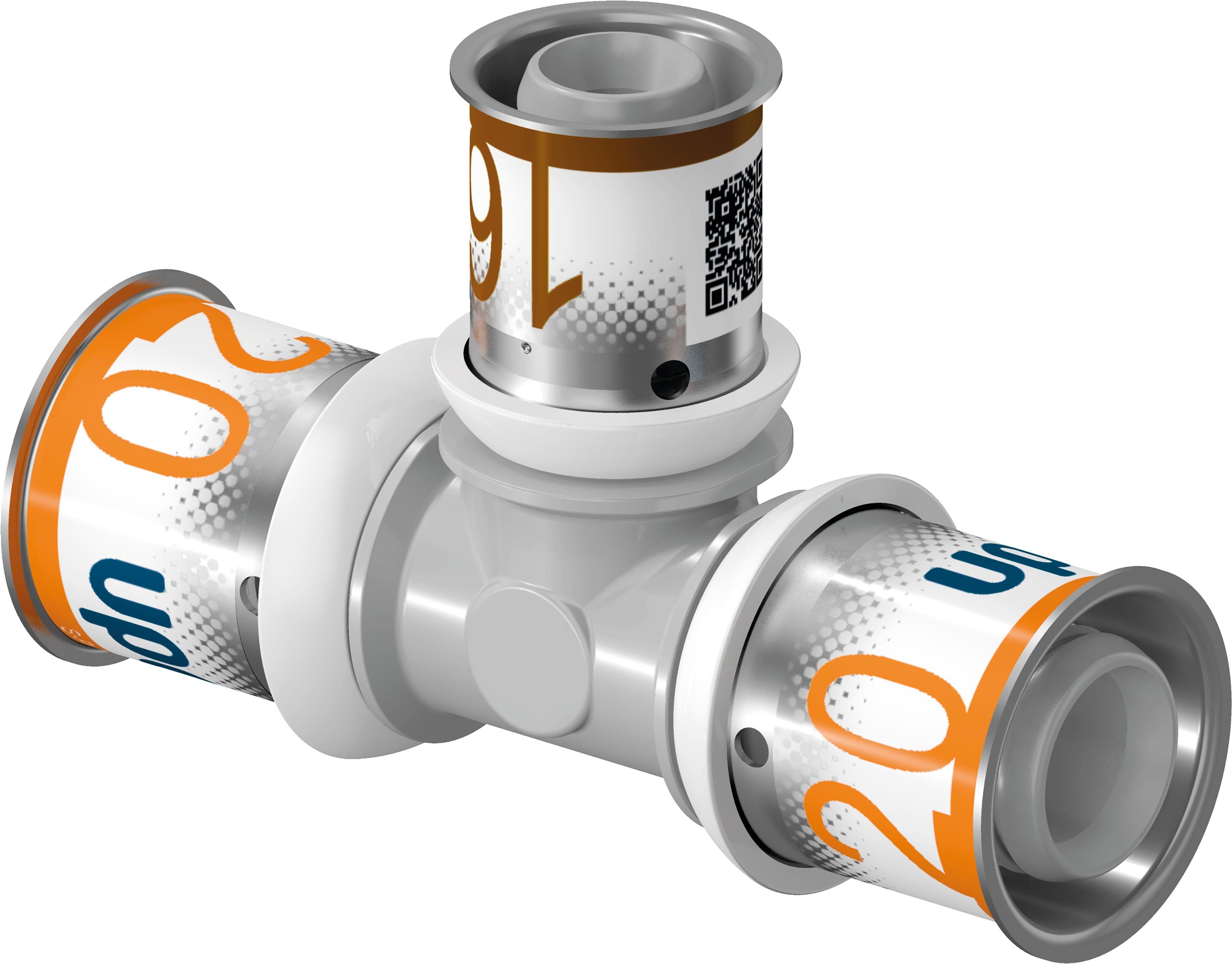 Uponor S-Press tee reduktion PPSU 25-16-25