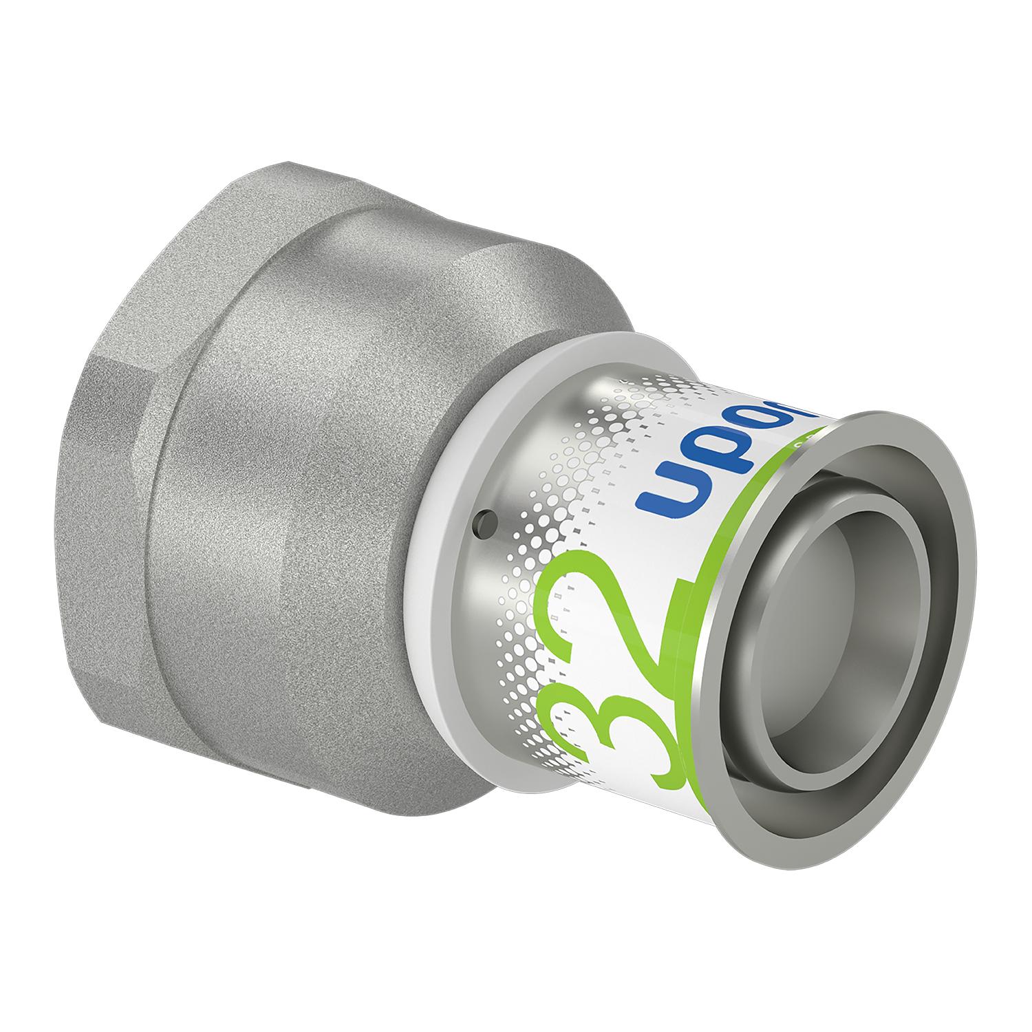 Uponor S-Press kobling m/muffe 32-Rp1 1/4"FT