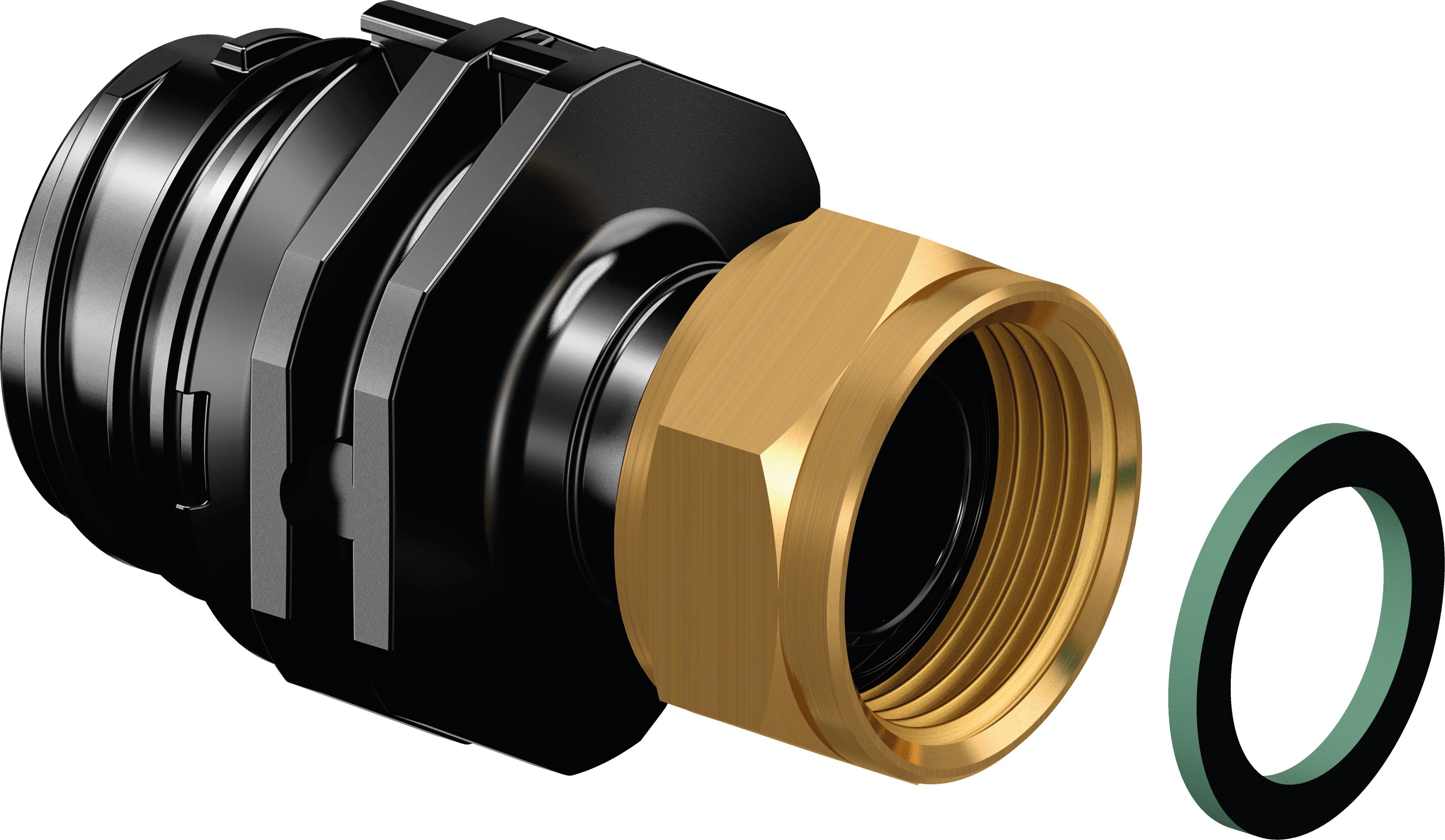 Uponor Aqua PLUS adapter PPM G1"MT-G3/4"SN