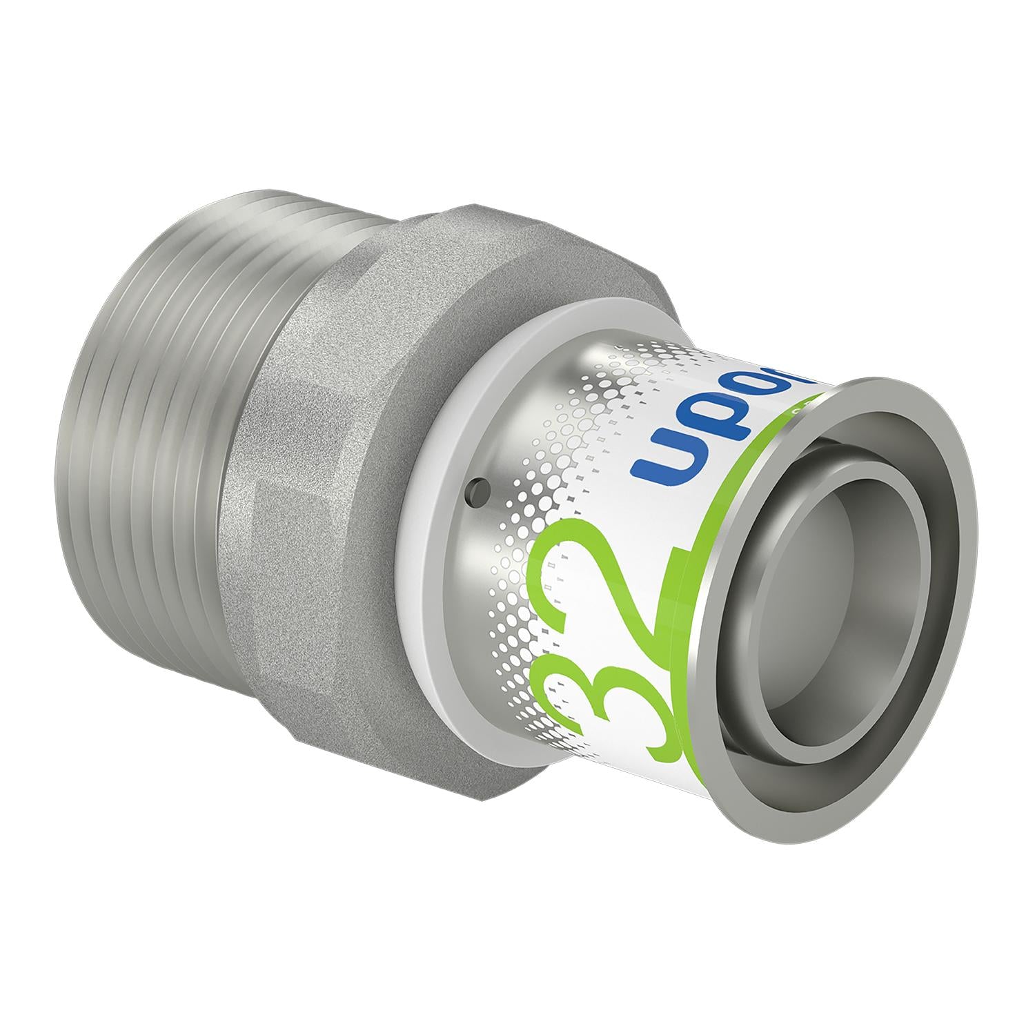 PRES KOBLING M/NIPPEL 32X1 1/4"