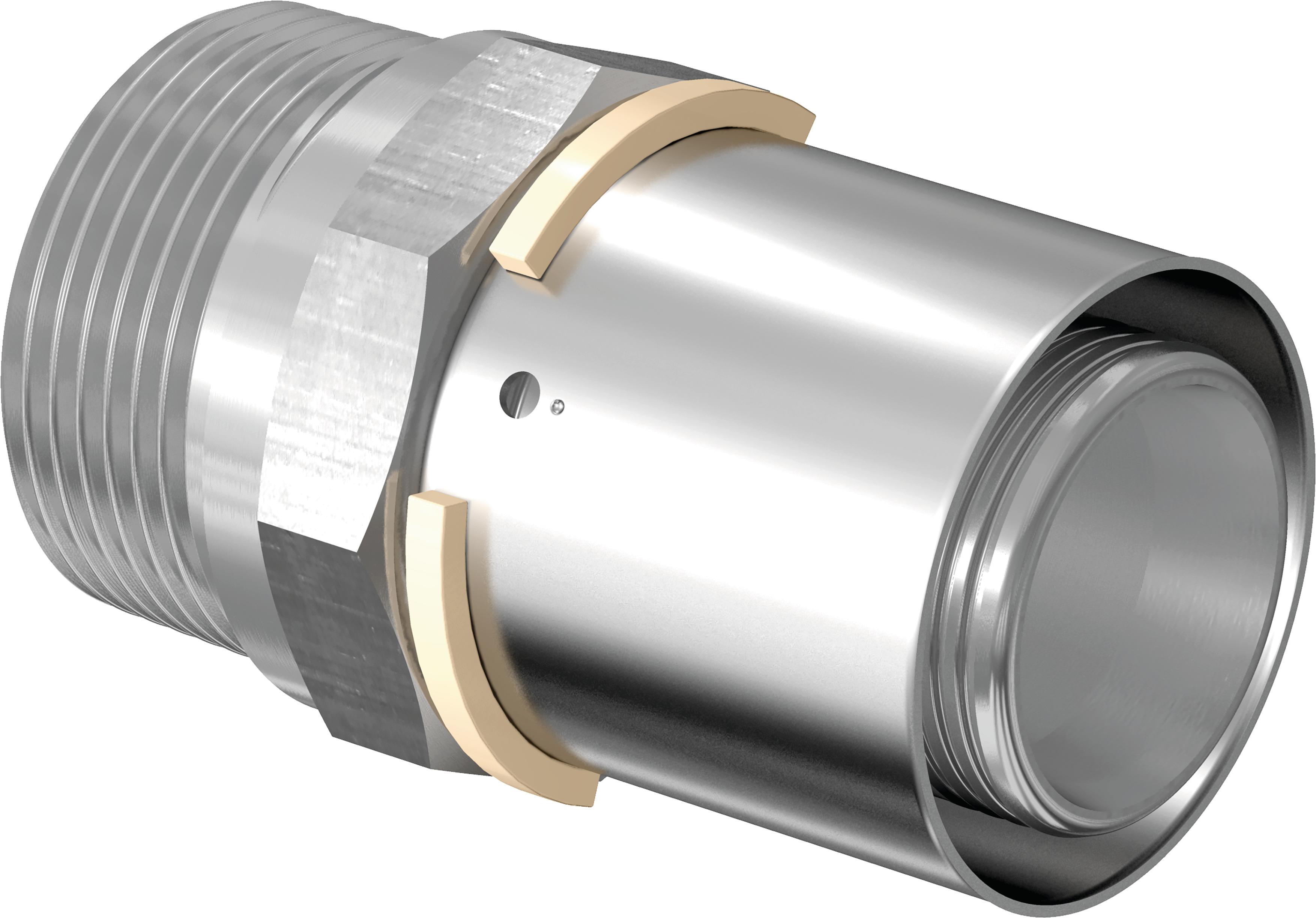 Uponor S-Press kobling m/nippel 50-R2"MT