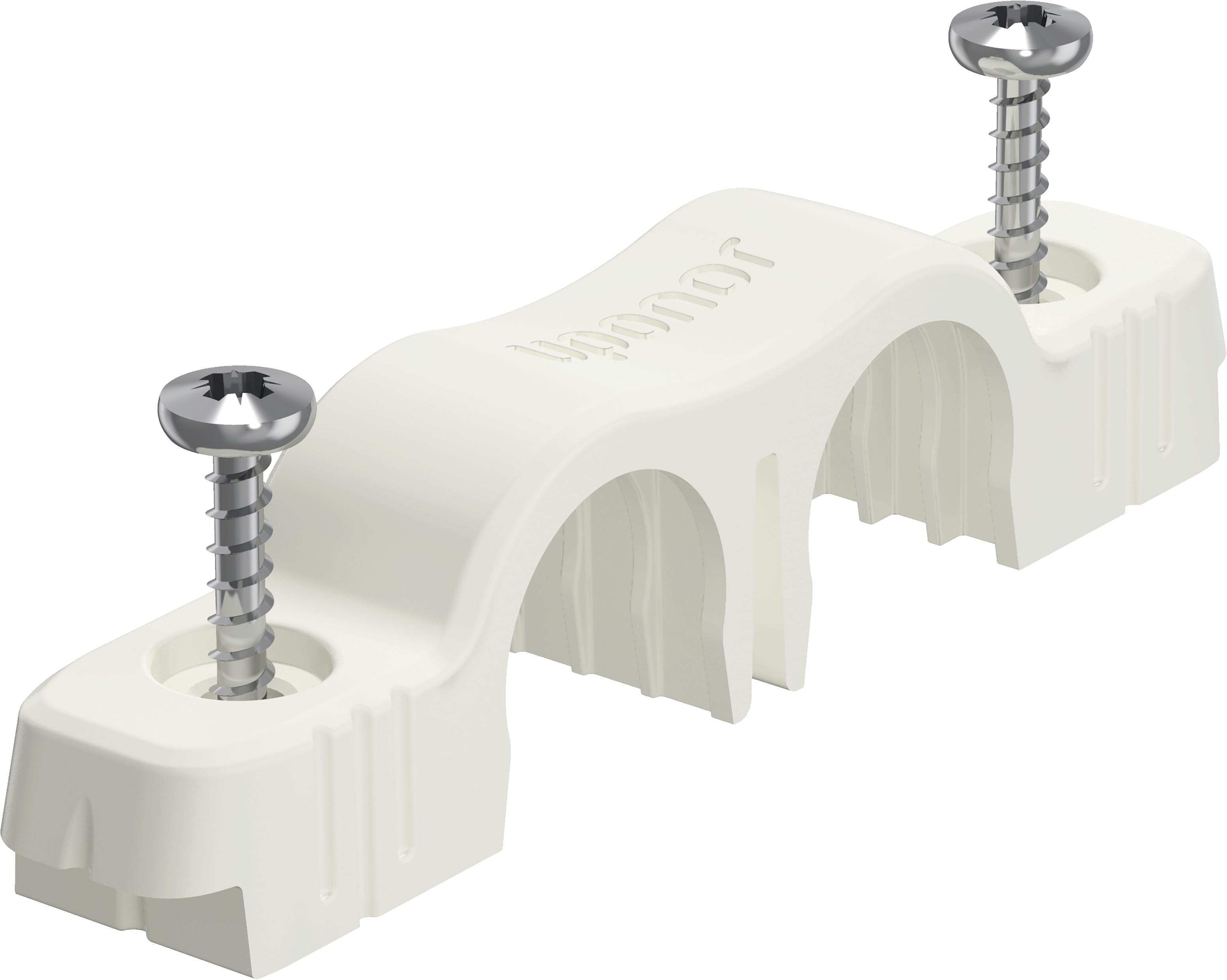 Uponor Teck tomrørsholder dobbelt 25mm