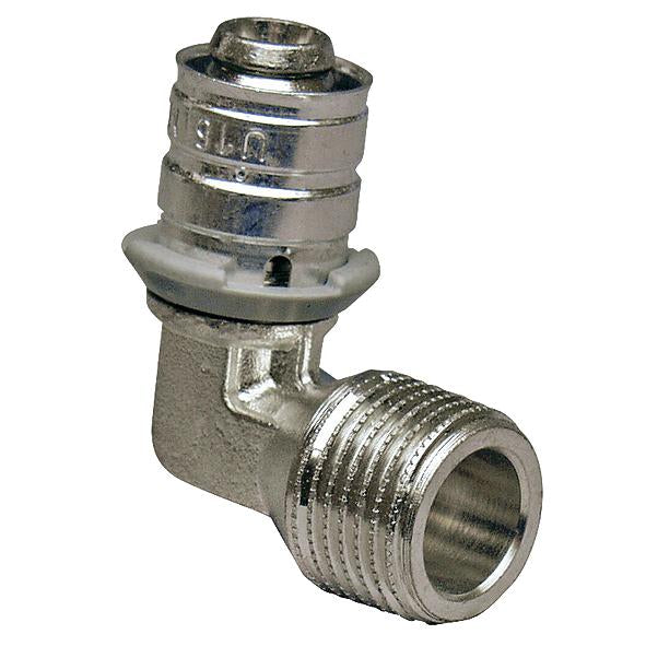 PRES VINKEL M/NIPPEL 20X1/2"