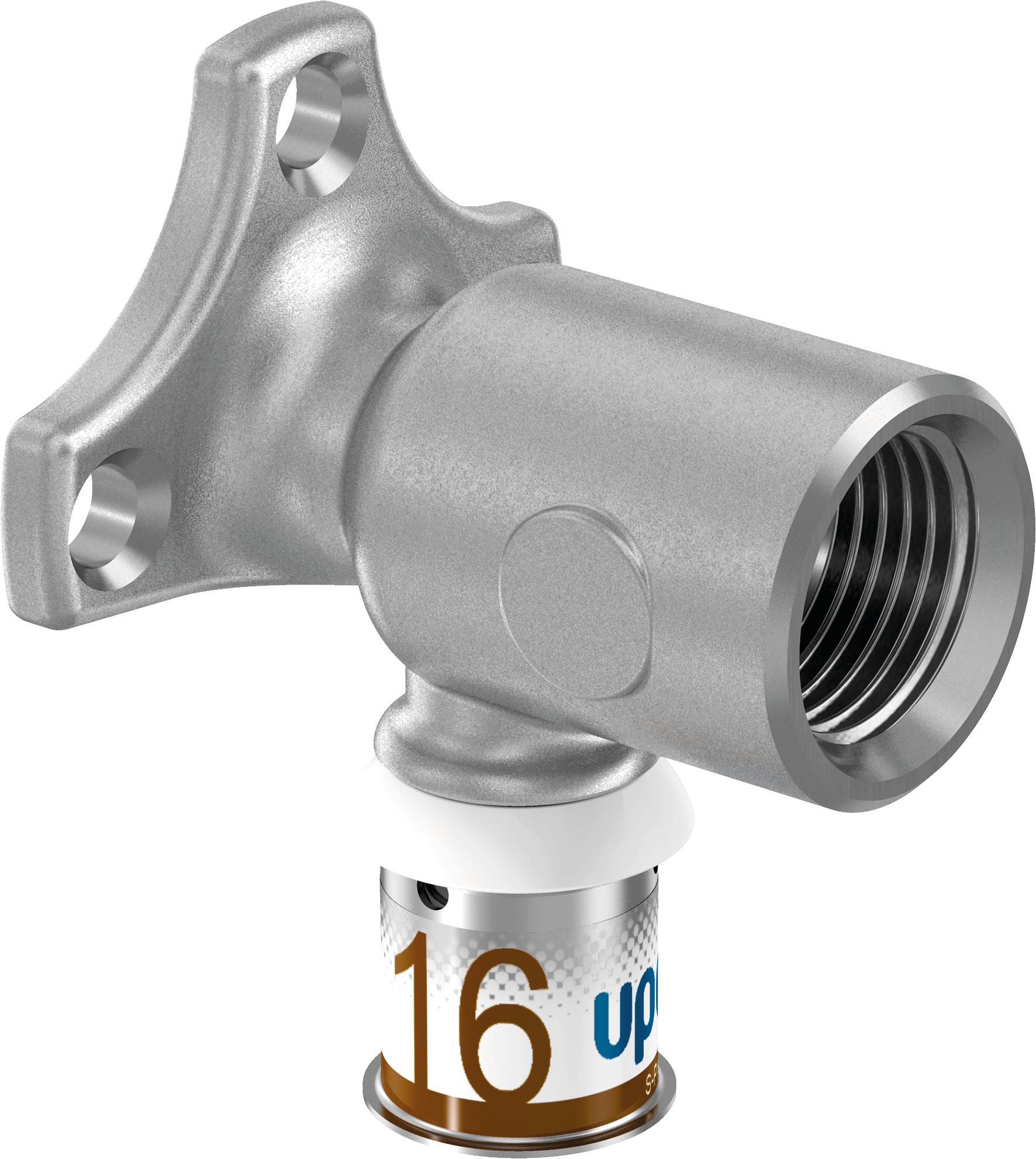 Uponor Smart Aqua dækvinkel S-Press 16-Rp1/2"FT