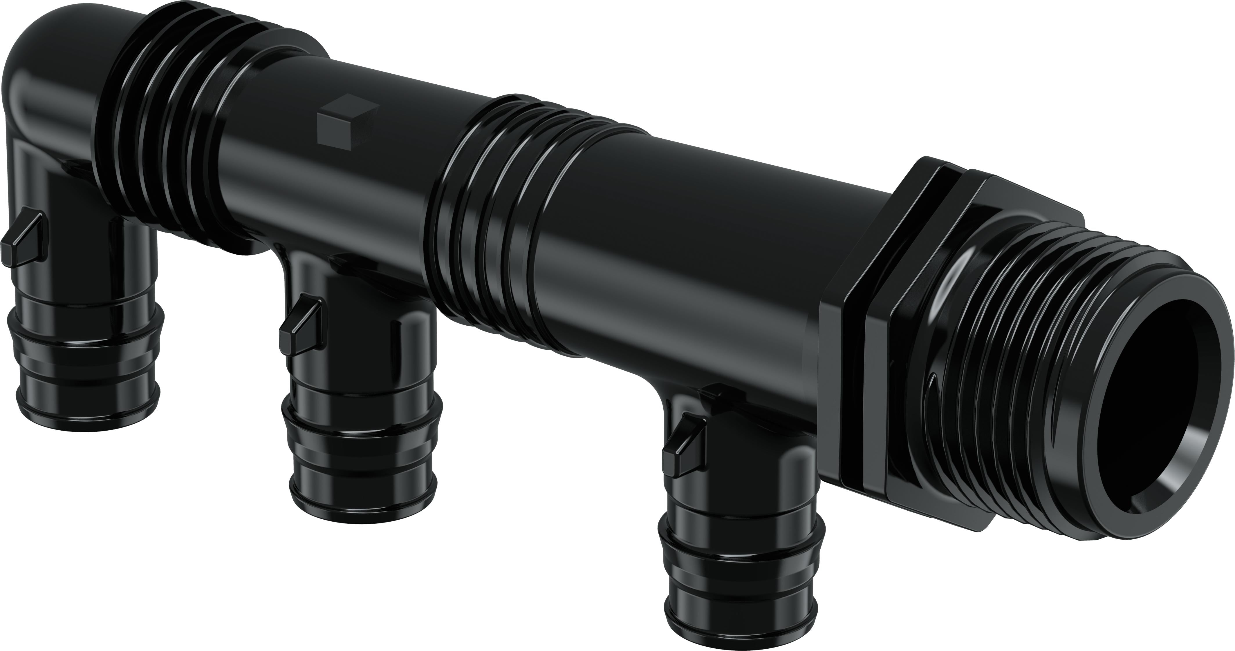 Q&E FOR.RØR NIPPEL  PPSU 3/4" 3X16 U/RI