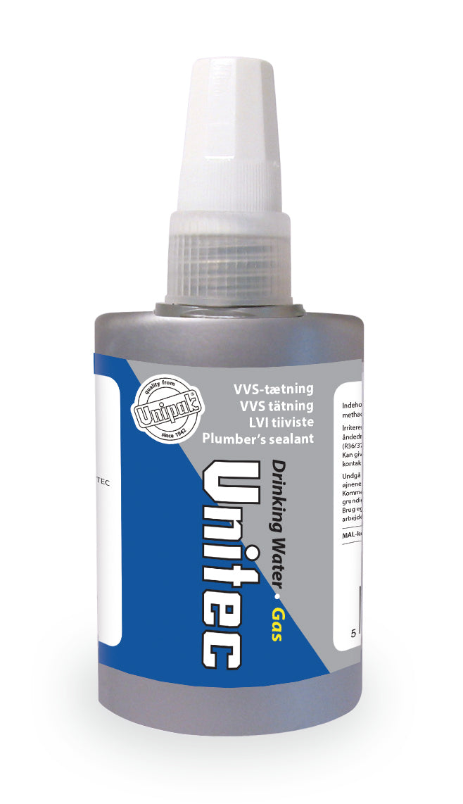 UNITEC WATER gevindlim, 75 ml "harmonika"-tube