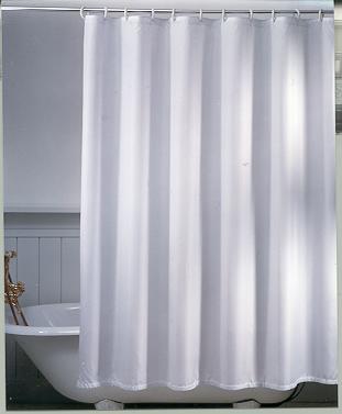 Forhæng Unicolor Miljø b:270 x h:200cm Hvid 18kovser U/bly/PVC
