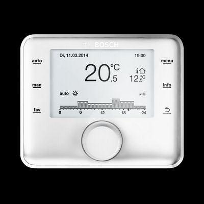 Bosch CW400 klimastyring til vægmontering eller clip-in