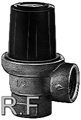 1/2" Sikkerhedsventil 2,5bar