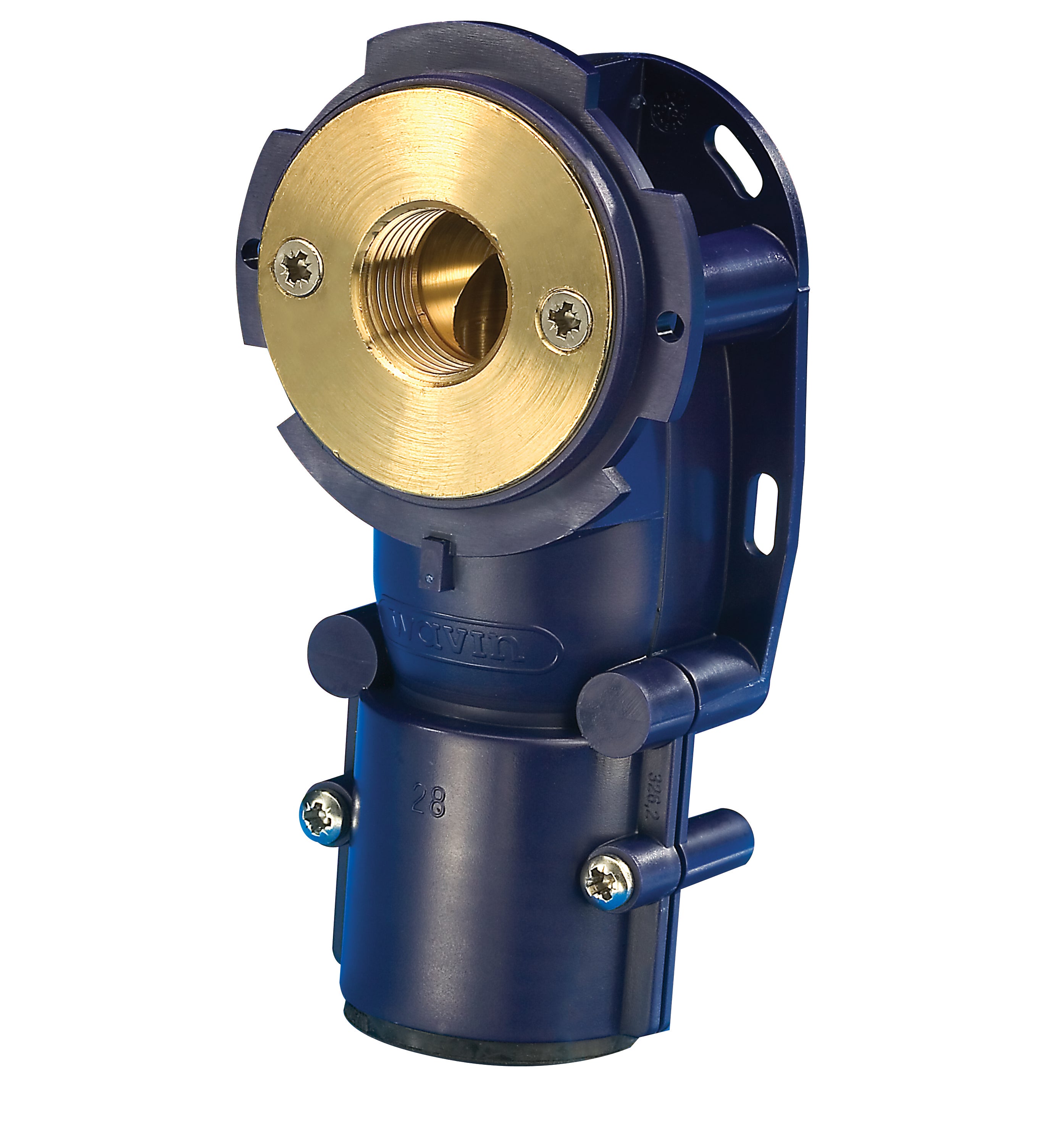 16 mm x 1/2" Koblingsdåse Alupex delbar Wavin