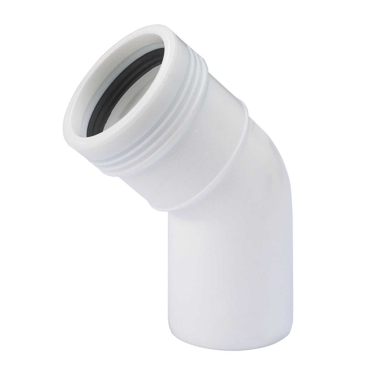 WAVIN PP BØJN 45GR 32MM M/1MF HVID