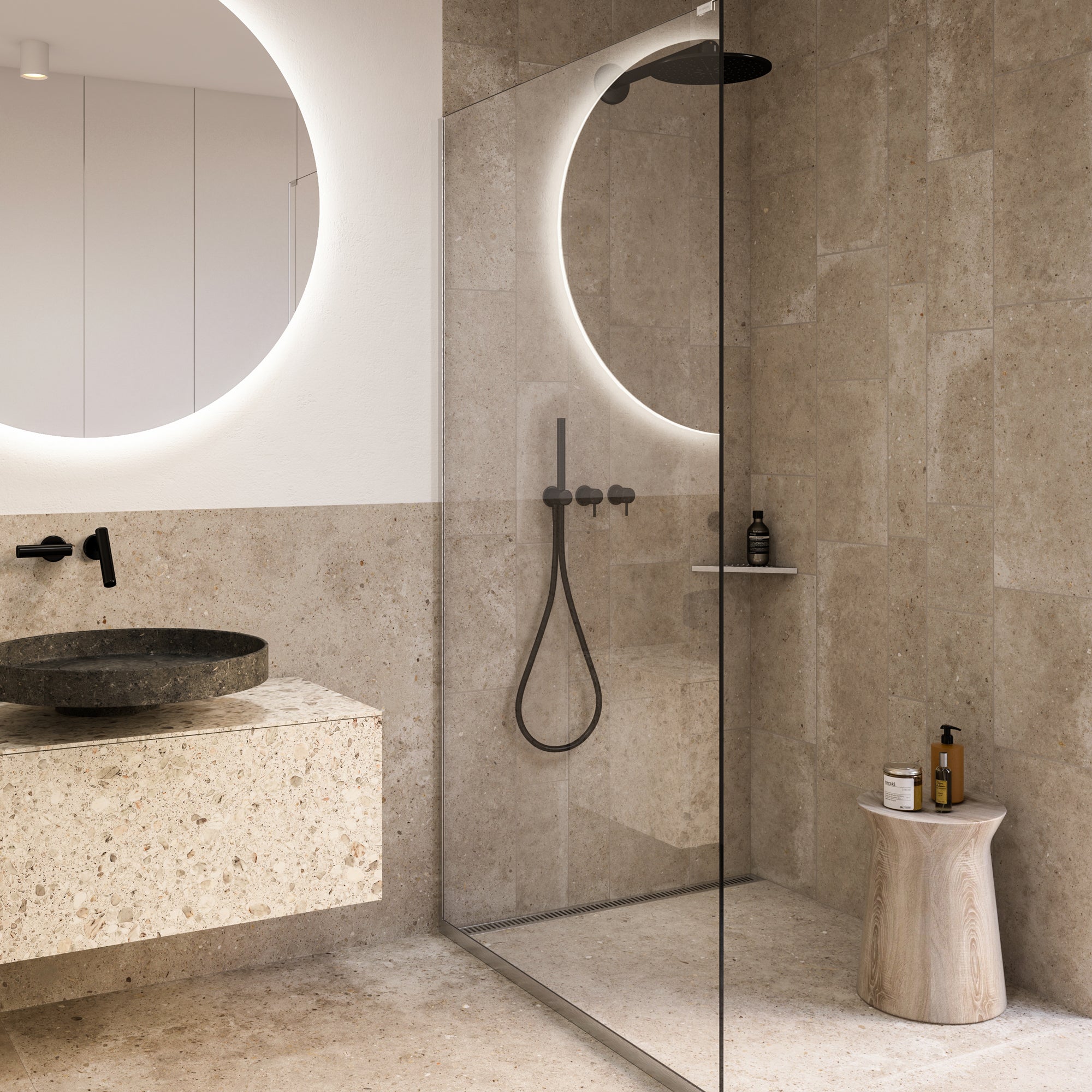 1003 AFLØBSARMATUR 800 MM