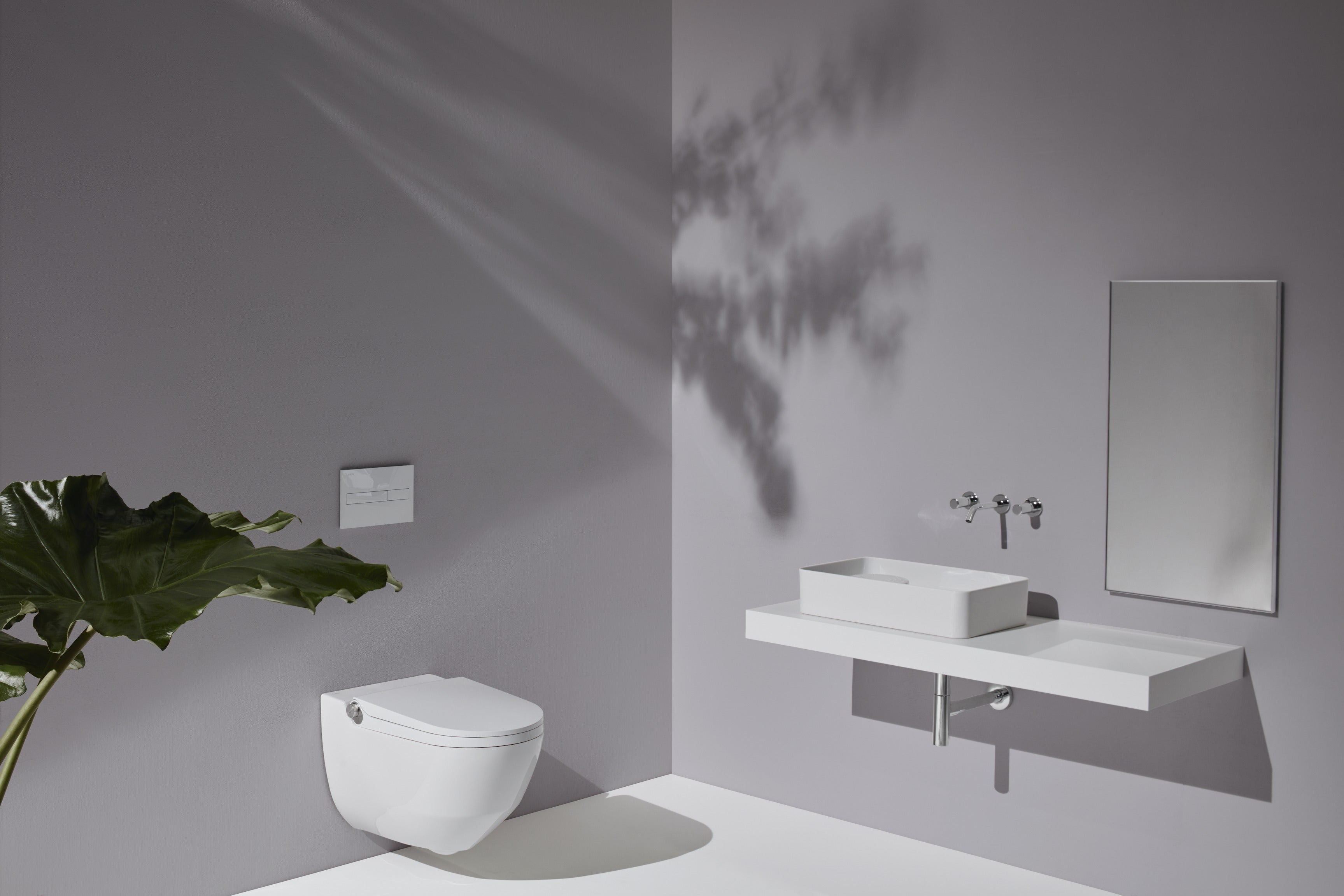 Laufen Riva Rimless douche WC skål med LCC