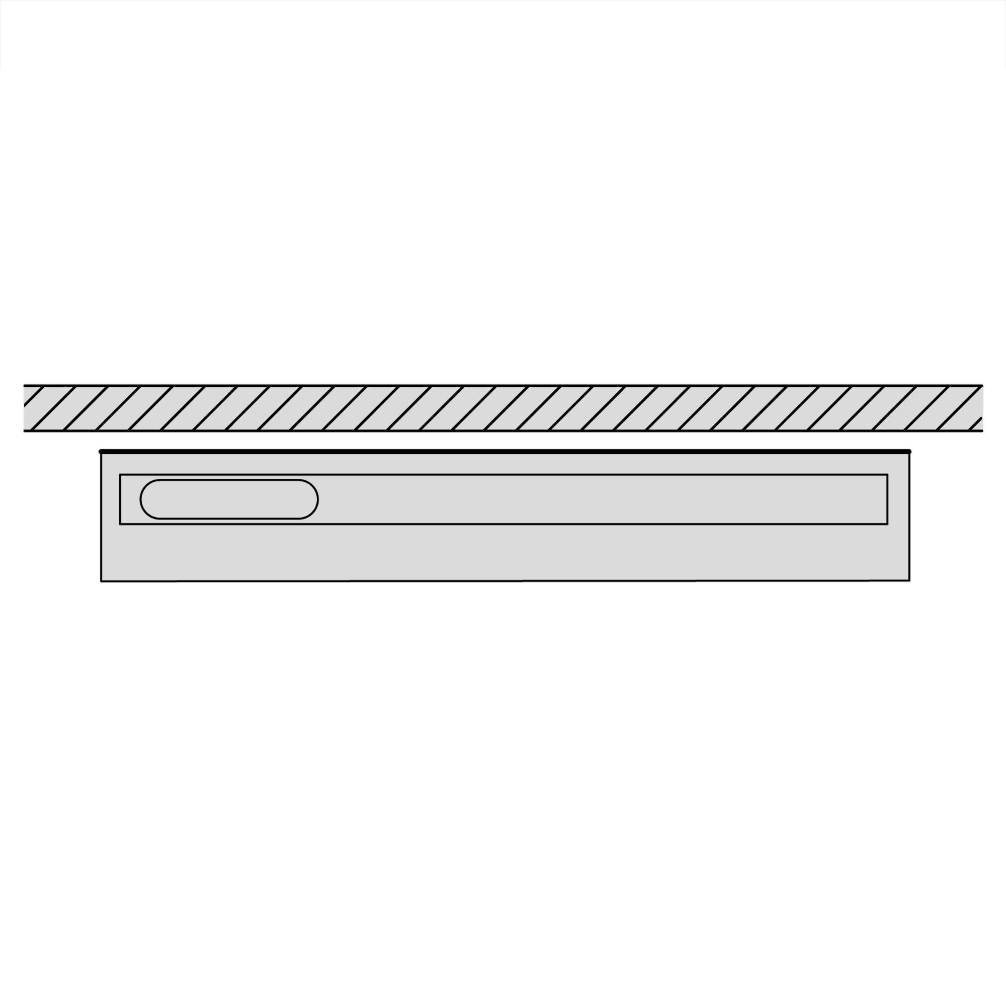 Unidrain 1004 Afløbsarmatur 800 mm udløb venstre