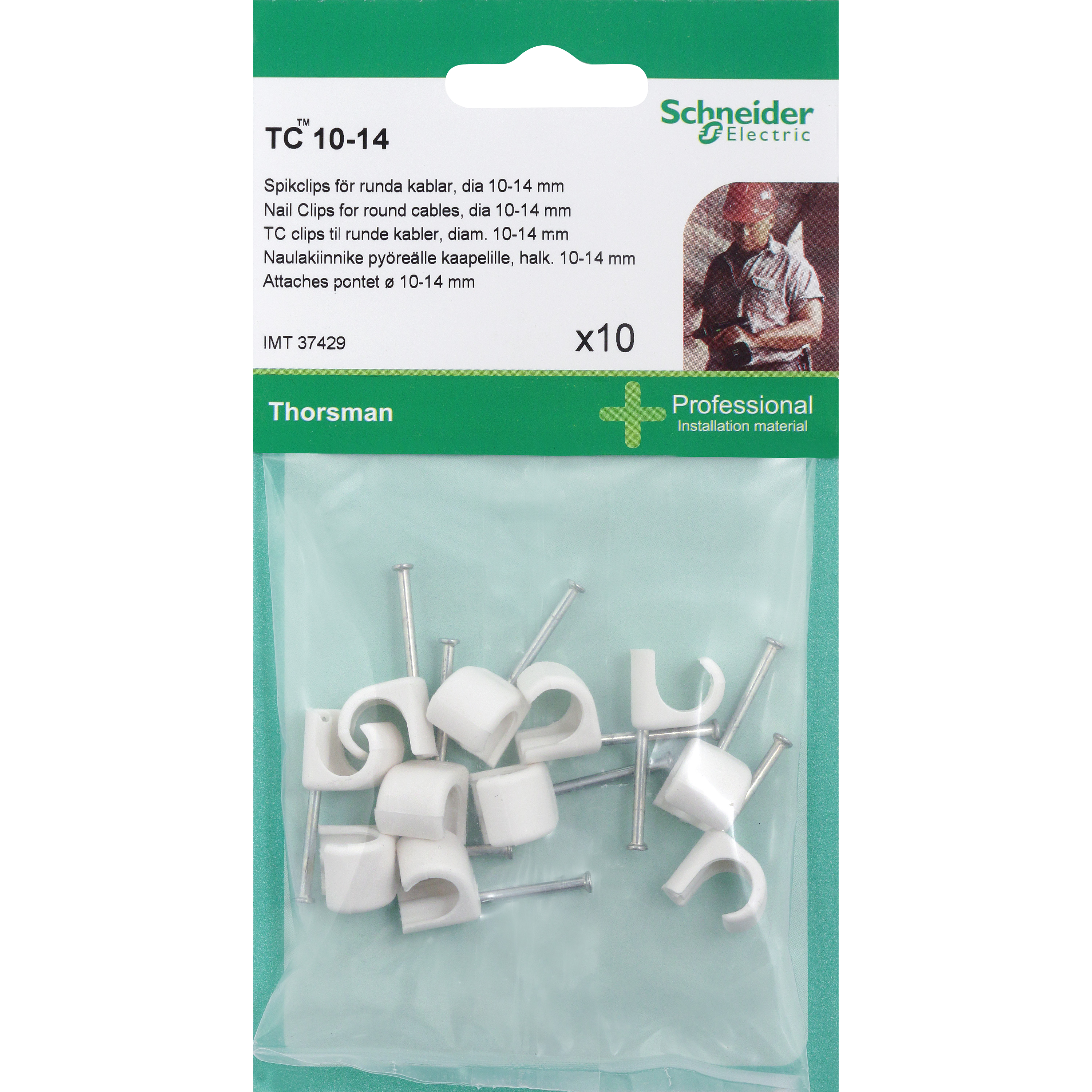 BLIST CLIPS TC 10-14 2,0X30 HVID 10 STK