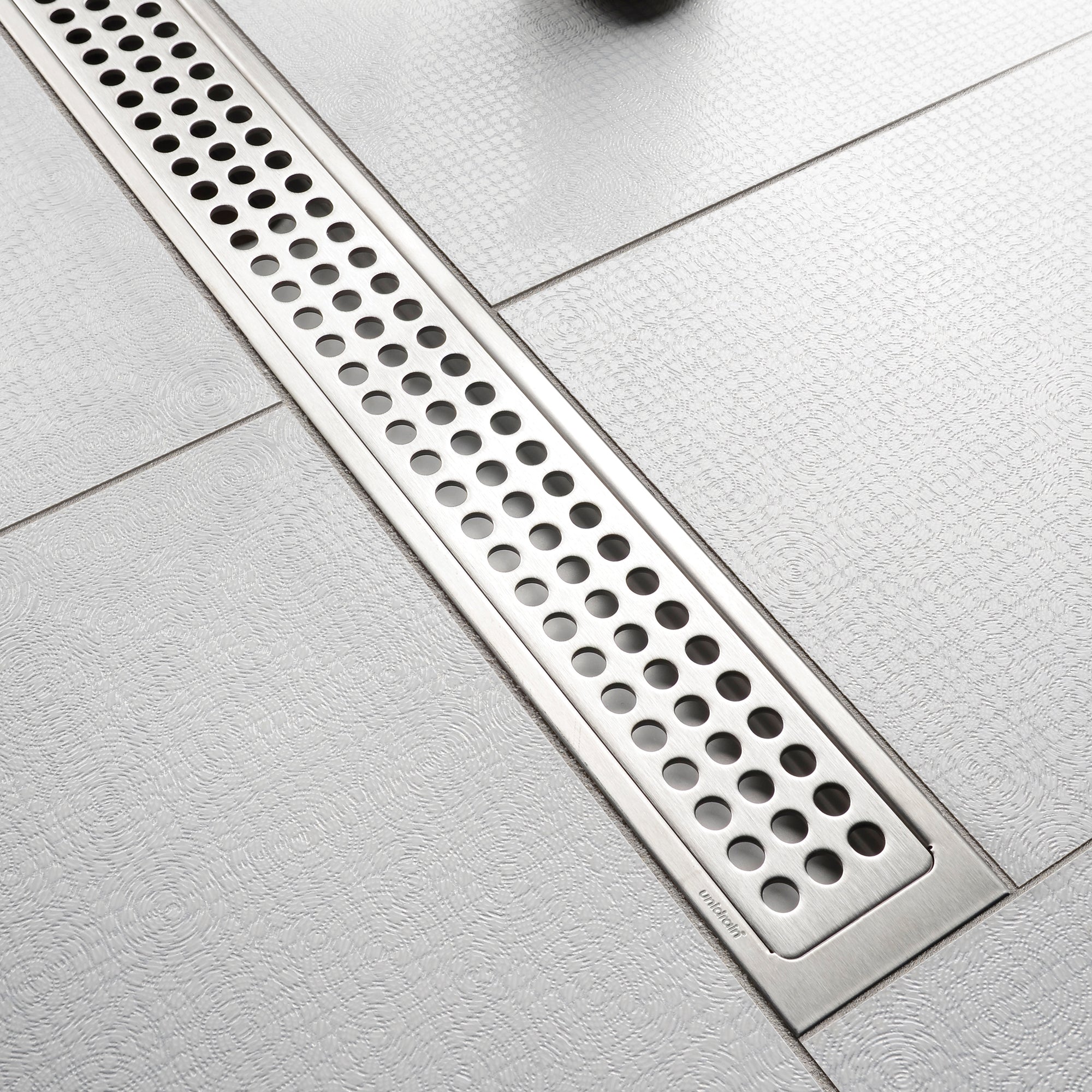 Unidrain 800 mm rendeafløbsarmatur, fritliggende