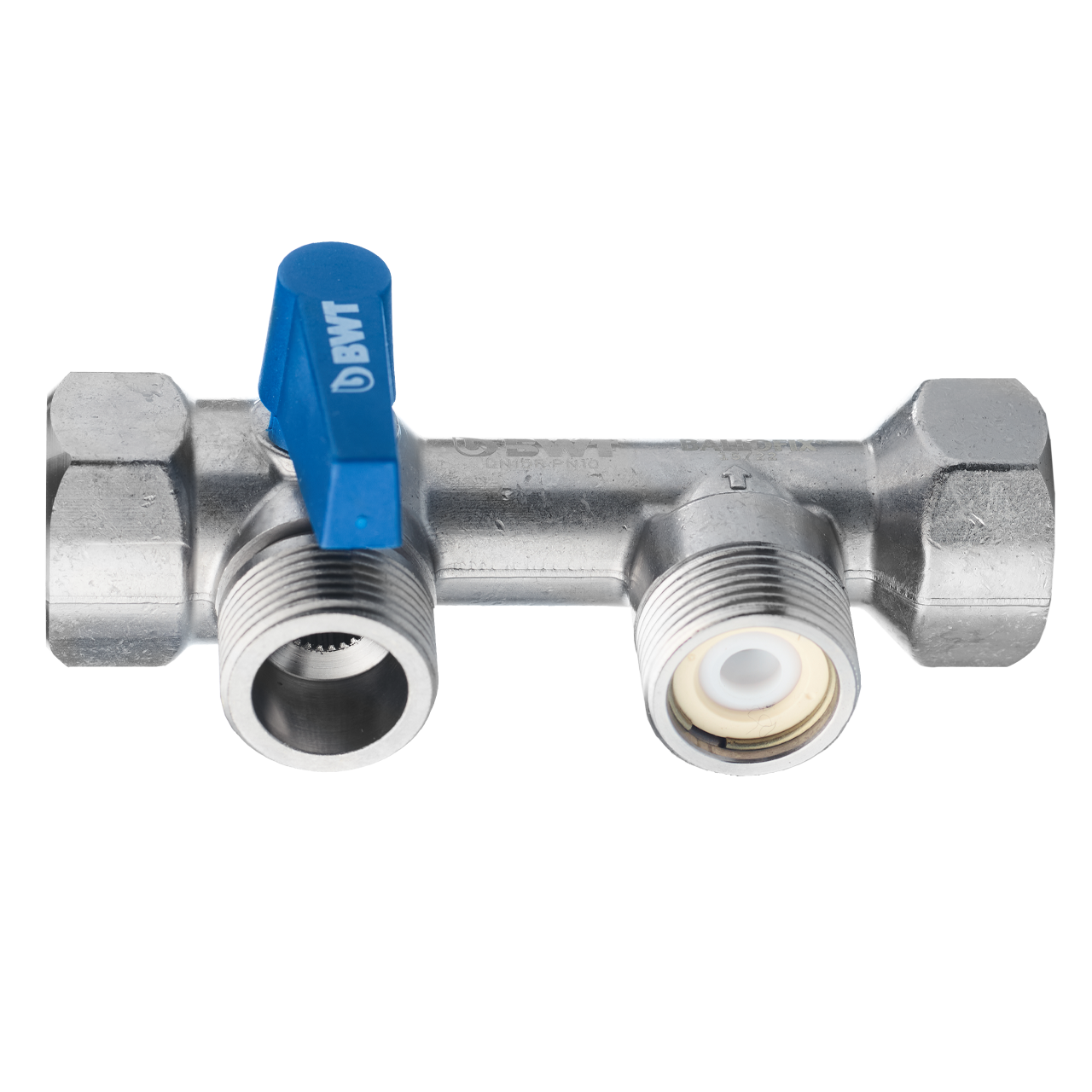 BWT Multiblok 3/4" Ventil med indbygget bypass, kontraventiler