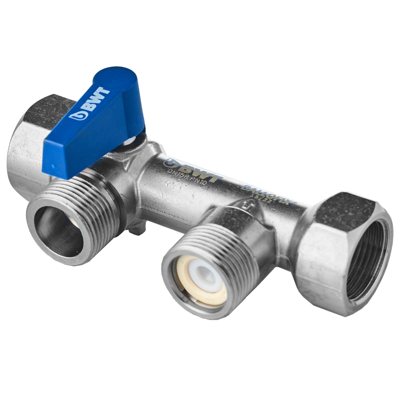 BWT Multiblok 3/4" Ventil med indbygget bypass, kontraventiler