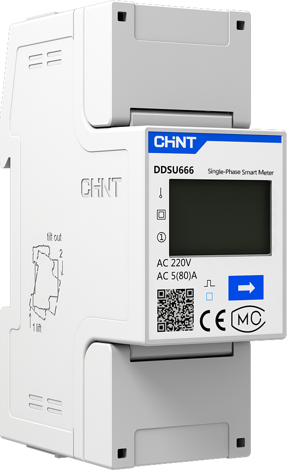DDSU666 220/230V 5(80)A RS485 2P MID