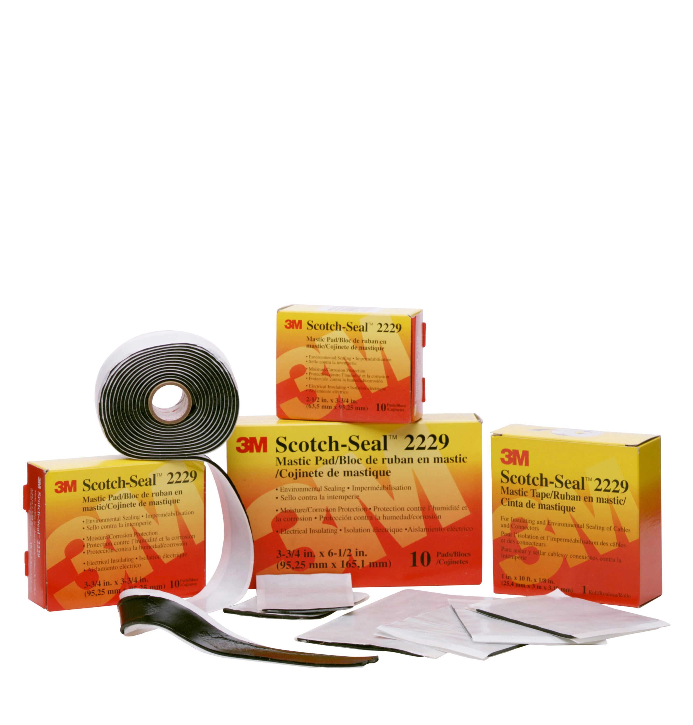 TAPE 2229 MASTIK FORSEGLING 25MMX2,5M