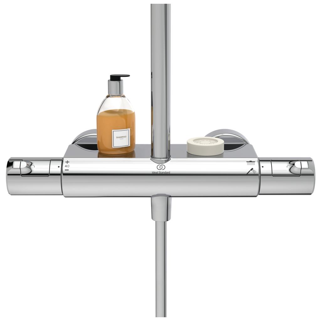 Ideal Standard Ceratherm T50 Brusesystem+Brusetermostat krom