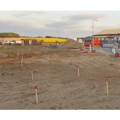 AFSÆTNINGSPÆLE – RØD TOP 25X25X600