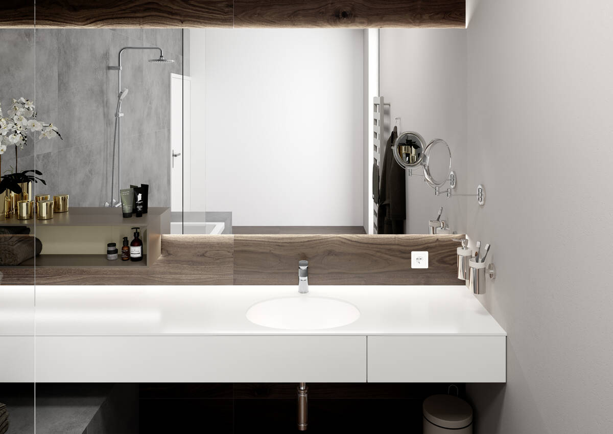 Hansgrohe Vernis Blend håndvaskarmatur 100 u/bv, krom