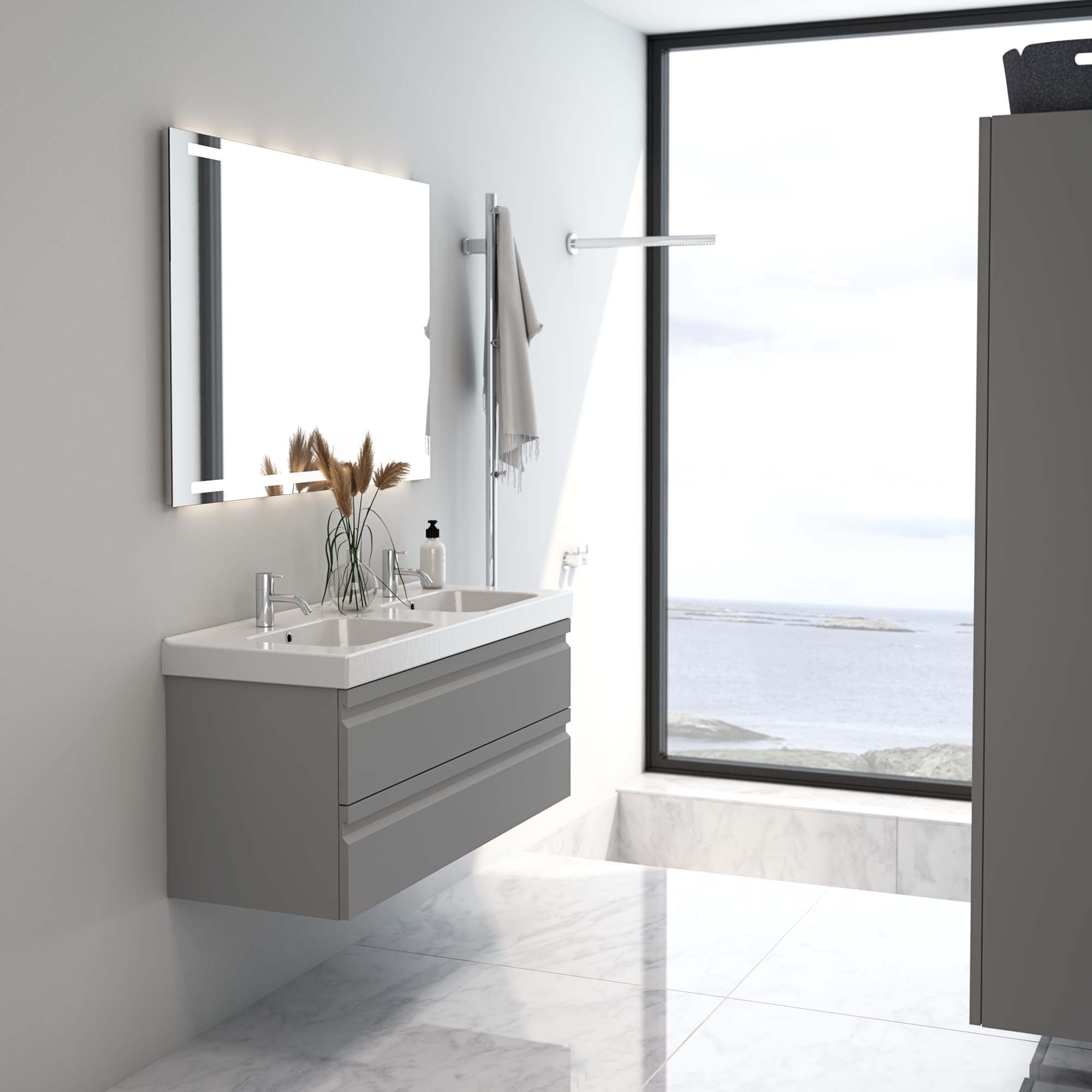 Dansani Level spejl, 80 x 120