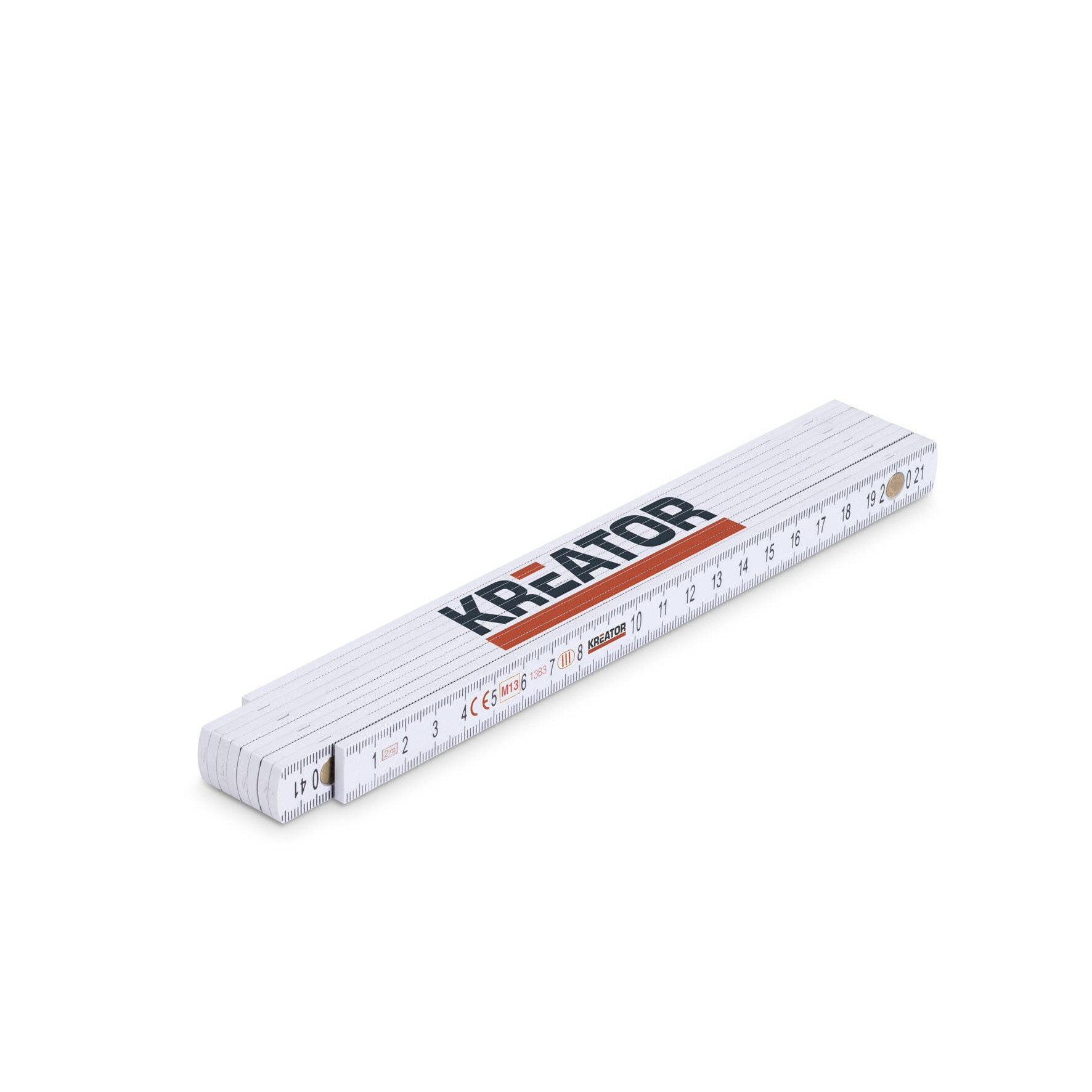 KREATOR tommestok, 2 m, ABS-plast