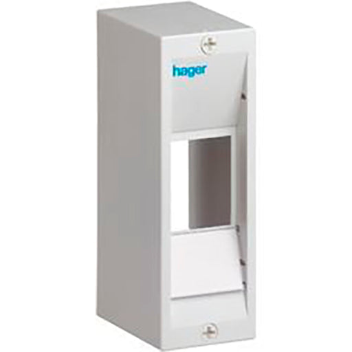 Hager gruppetavle 1R 2M IP30 u. PE klemme
