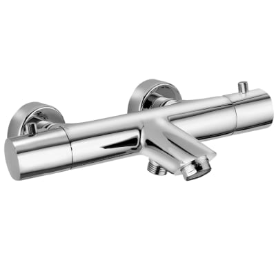 Lavabo Argo kar-/brus termostatblander med ECO stop, krom