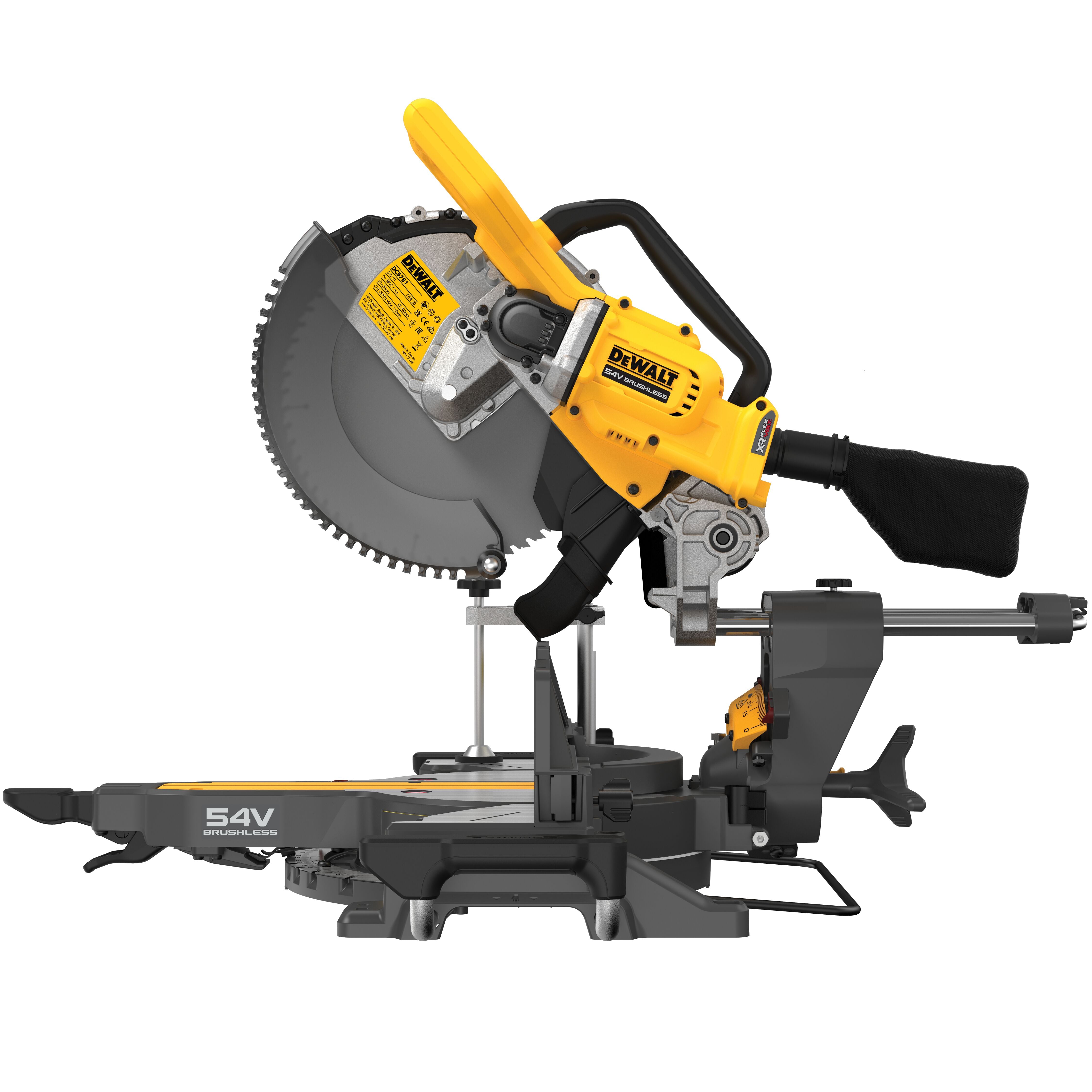 DEWALT 54V Flexvolt/230V kap-/geringssav DCS781N-XJ, Solo