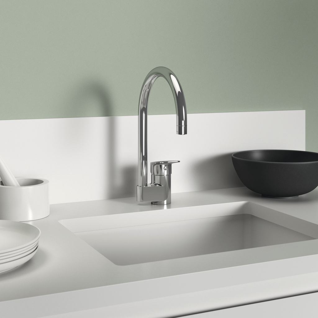Ideal Standard Ceraplan Køkkenarmartur, krom