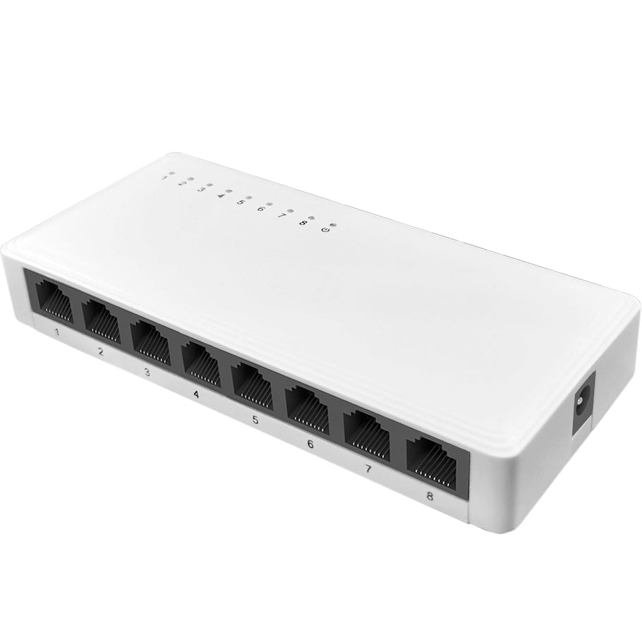 Desktop switch 10/100/1000 Mbps 8 port