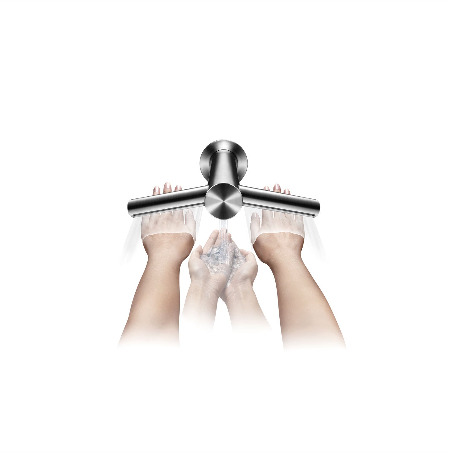 Dyson Airblade håndtørrer Wash+Dry WD06 stål