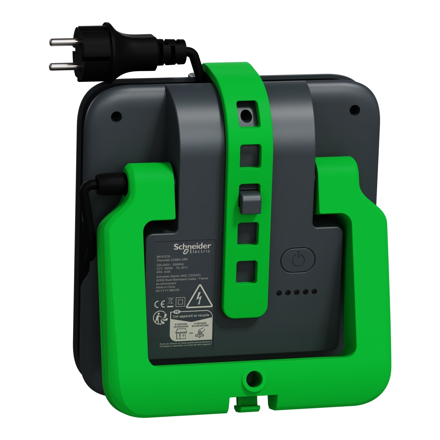 ARBEJDSLAMPE 2100LM 18W IP65
